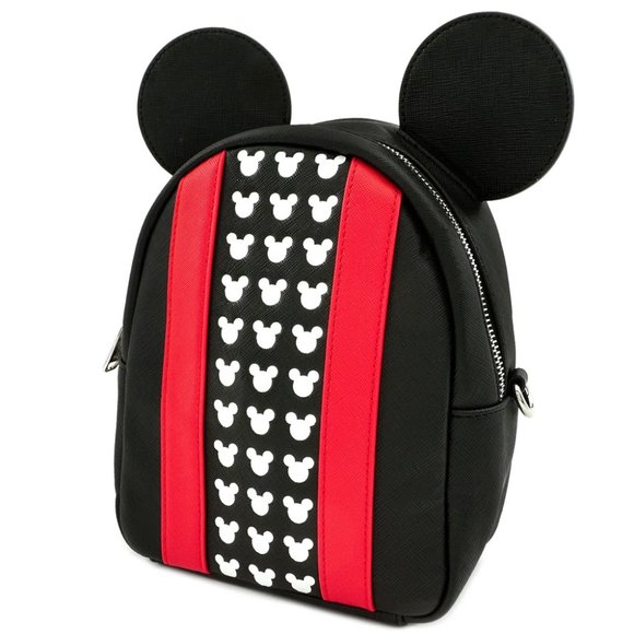 Mickey Mouse Convertible Backpack Black & Red Disney & Loungefly SEALED PACKAGE main image 6